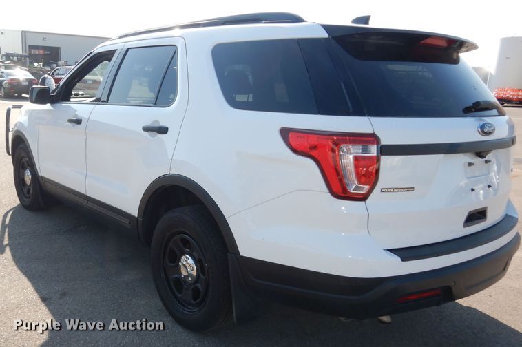image for item DM3106 2018 Ford Explorer Police Interceptor  SUV