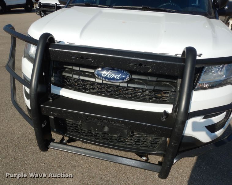 image for item DM3106 2018 Ford Explorer Police Interceptor  SUV
