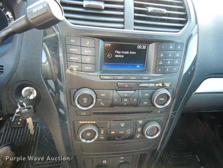 image for item DM3106 2018 Ford Explorer Police Interceptor  SUV