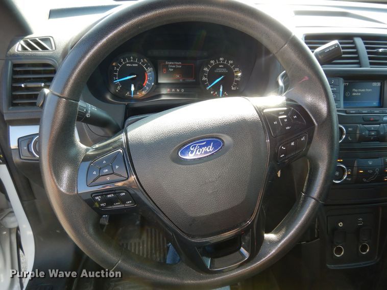 image for item DM3106 2018 Ford Explorer Police Interceptor  SUV
