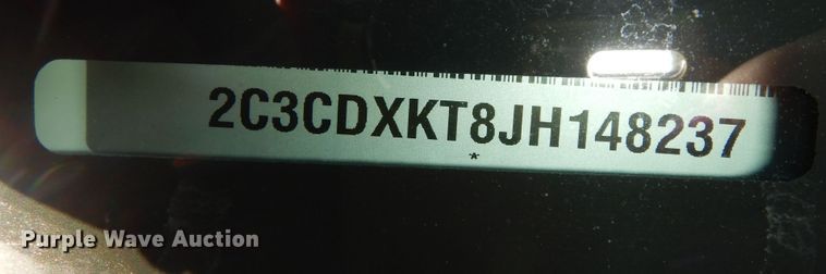 image for item DM3107 2018 Dodge Charger Police