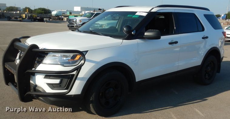 image for item DM3108 2017 Ford Explorer Police Interceptor  SUV