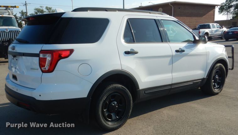 image for item DM3108 2017 Ford Explorer Police Interceptor  SUV