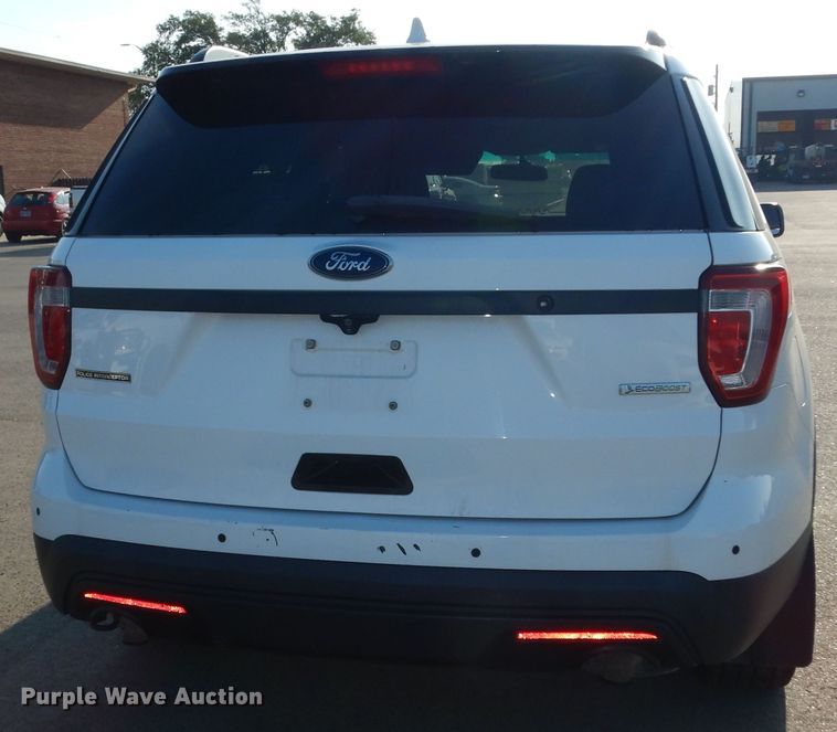 image for item DM3108 2017 Ford Explorer Police Interceptor  SUV