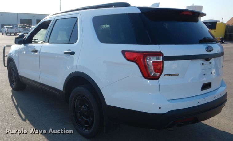 image for item DM3108 2017 Ford Explorer Police Interceptor  SUV