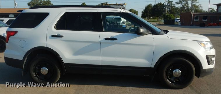 image for item DM3109 2018 Ford Explorer Police Interceptor  SUV