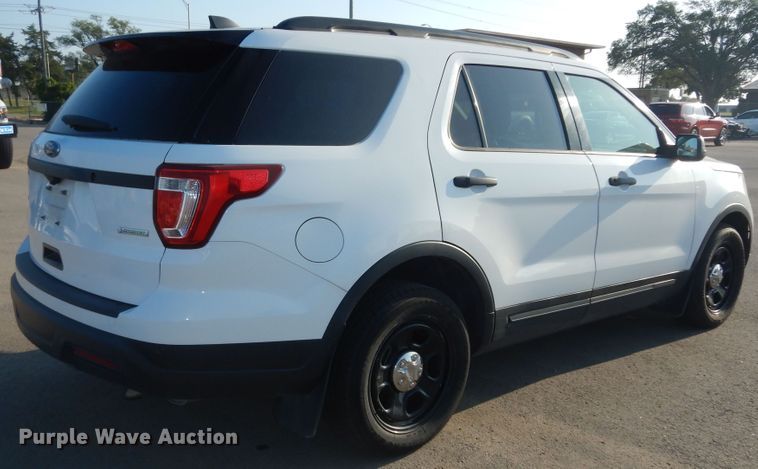 image for item DM3109 2018 Ford Explorer Police Interceptor  SUV
