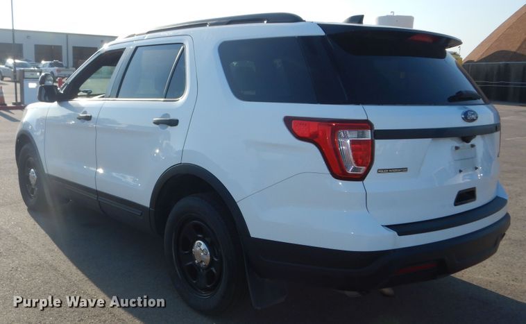 image for item DM3109 2018 Ford Explorer Police Interceptor  SUV