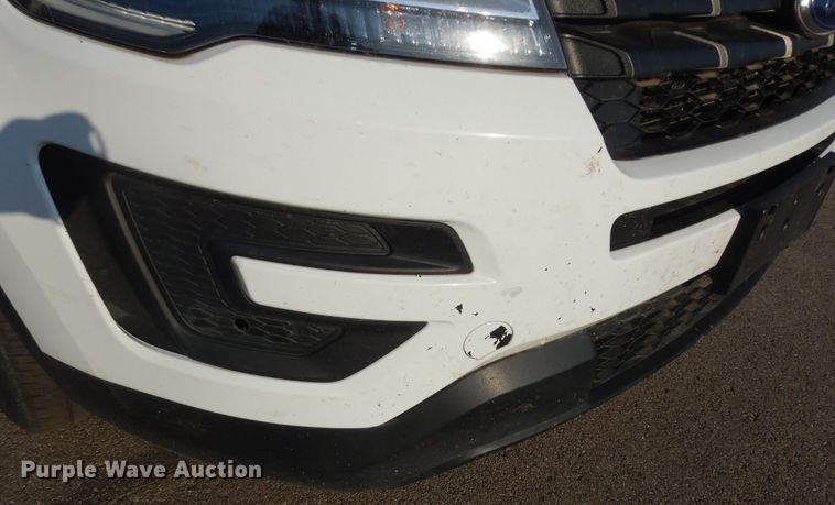 image for item DM3109 2018 Ford Explorer Police Interceptor  SUV
