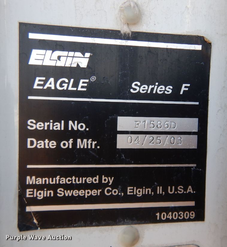 image for item DM3140 2003 Sterling SC8000  street sweeper truck