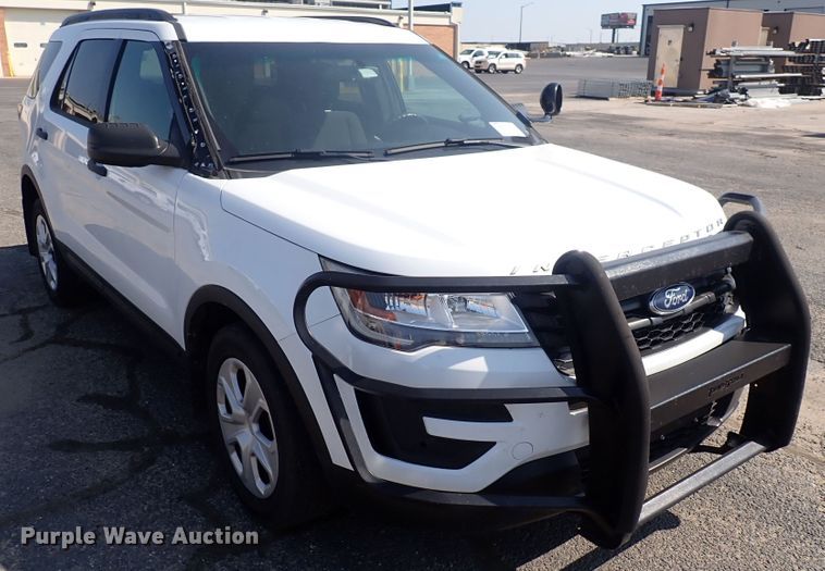 image for item DQ2881 2018 Ford Explorer Police Interceptor  SUV