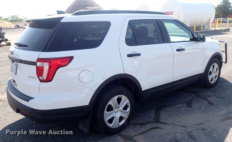 image for item DQ2881 2018 Ford Explorer Police Interceptor  SUV