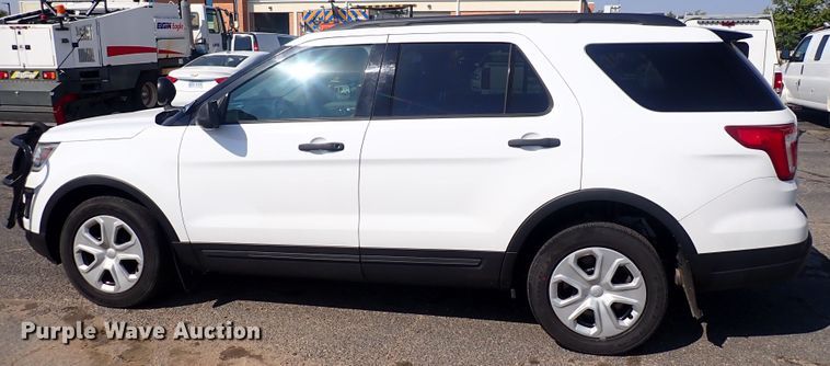 image for item DQ2881 2018 Ford Explorer Police Interceptor  SUV
