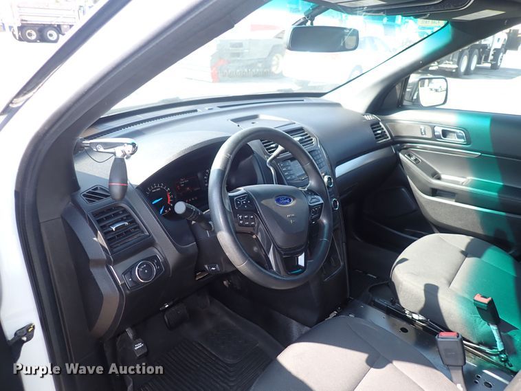 image for item DQ2881 2018 Ford Explorer Police Interceptor  SUV