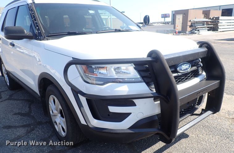 image for item DQ2881 2018 Ford Explorer Police Interceptor  SUV