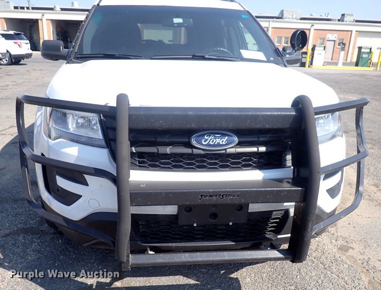image for item DQ2881 2018 Ford Explorer Police Interceptor  SUV