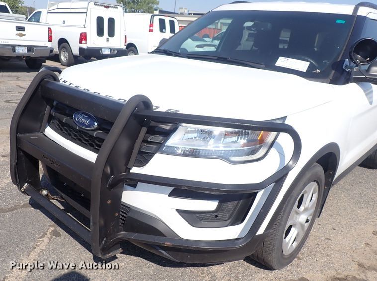 image for item DQ2881 2018 Ford Explorer Police Interceptor  SUV