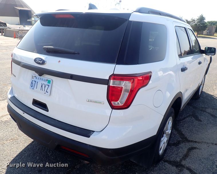 image for item DQ2881 2018 Ford Explorer Police Interceptor  SUV