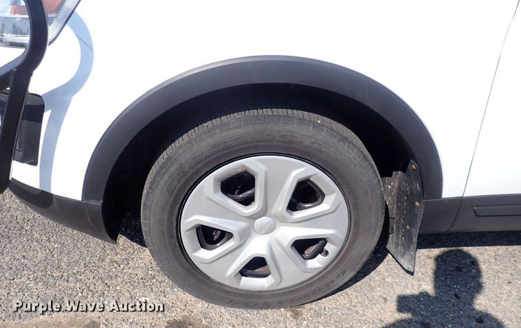 image for item DQ2881 2018 Ford Explorer Police Interceptor  SUV