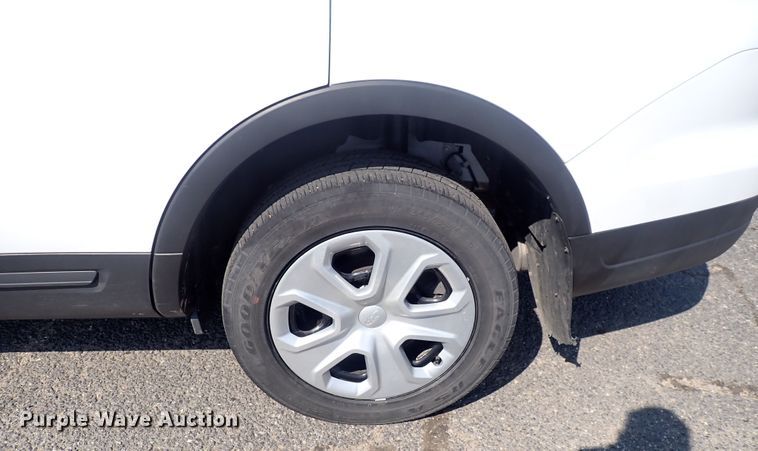 image for item DQ2881 2018 Ford Explorer Police Interceptor  SUV