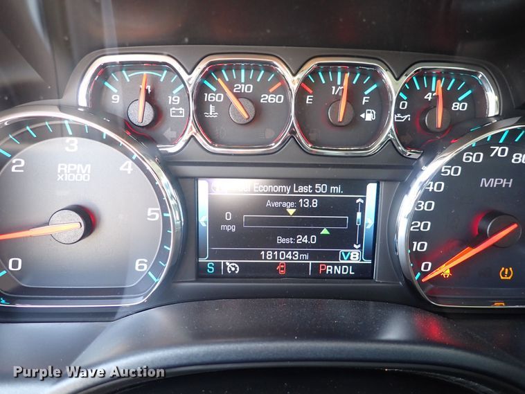 image for item DQ2882 2018 Chevrolet Silverado 1500  Crew Cab pickup truck