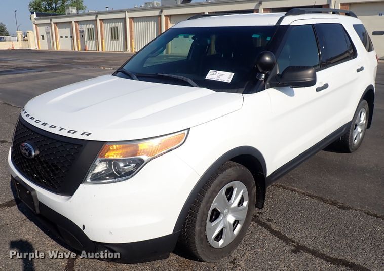 image for item DQ2888 2014 Ford Explorer Police Interceptor  SUV