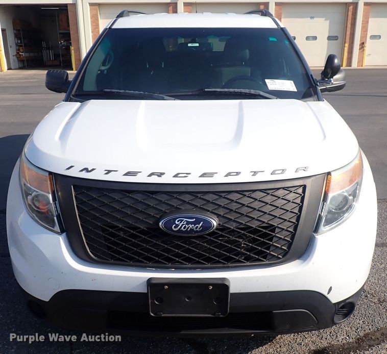 image for item DQ2888 2014 Ford Explorer Police Interceptor  SUV