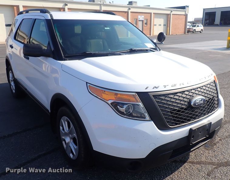 image for item DQ2888 2014 Ford Explorer Police Interceptor  SUV