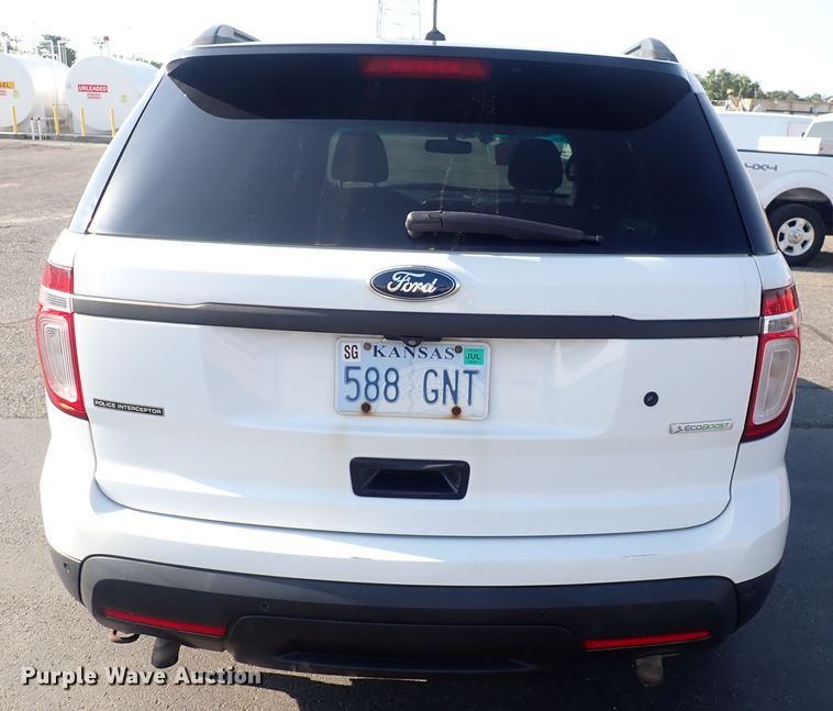image for item DQ2888 2014 Ford Explorer Police Interceptor  SUV