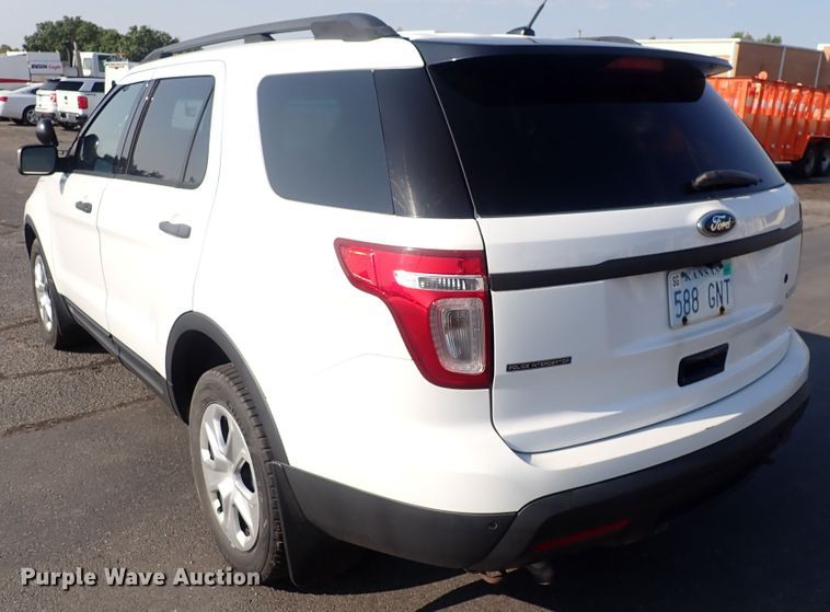 image for item DQ2888 2014 Ford Explorer Police Interceptor  SUV
