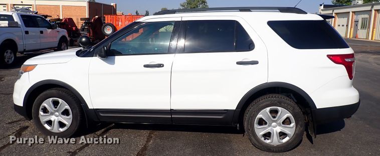 image for item DQ2888 2014 Ford Explorer Police Interceptor  SUV