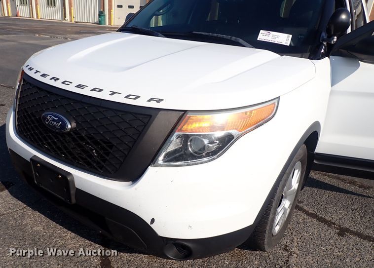 image for item DQ2888 2014 Ford Explorer Police Interceptor  SUV