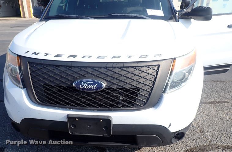 image for item DQ2888 2014 Ford Explorer Police Interceptor  SUV