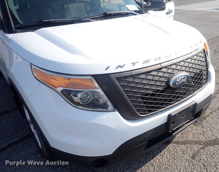 image for item DQ2888 2014 Ford Explorer Police Interceptor  SUV