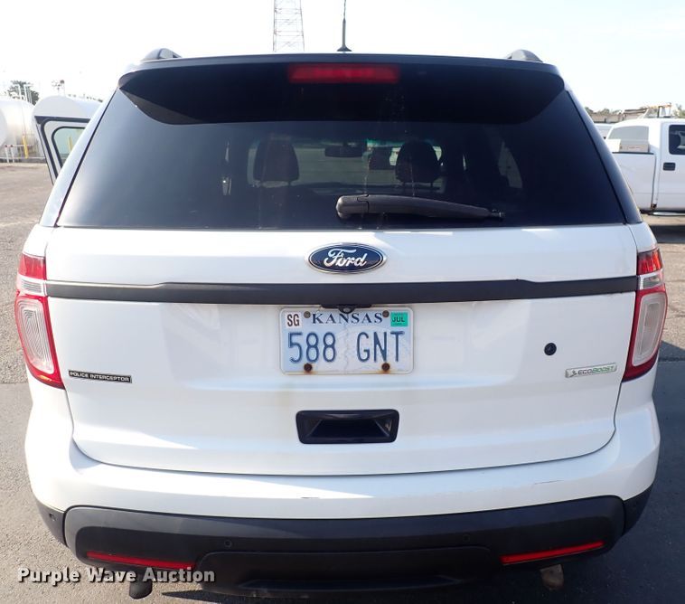 image for item DQ2888 2014 Ford Explorer Police Interceptor  SUV