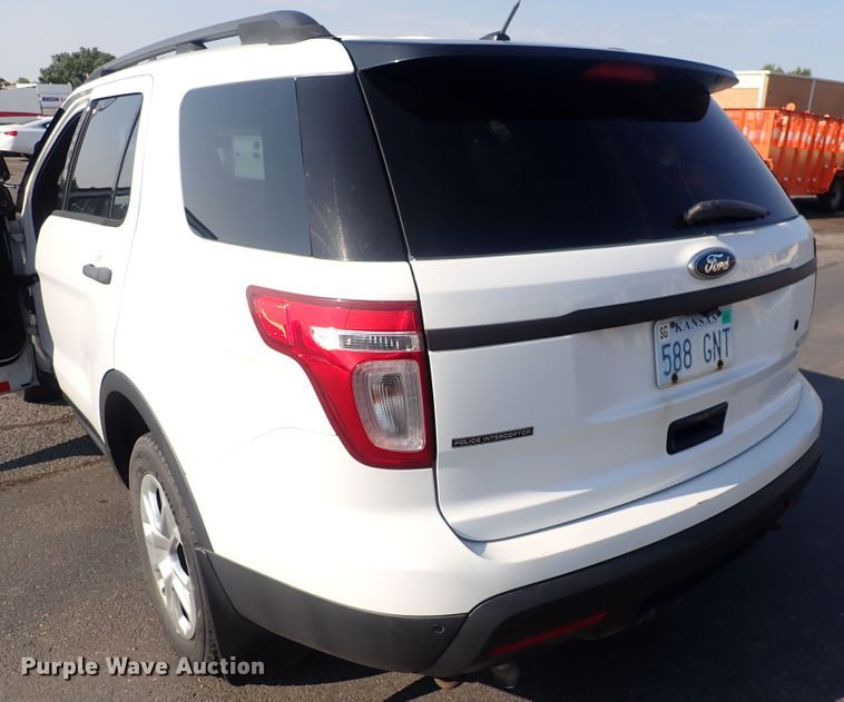 image for item DQ2888 2014 Ford Explorer Police Interceptor  SUV
