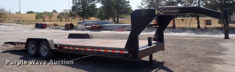 image for item DQ2901 2013 Kaufman  tilt deck equipment trailer