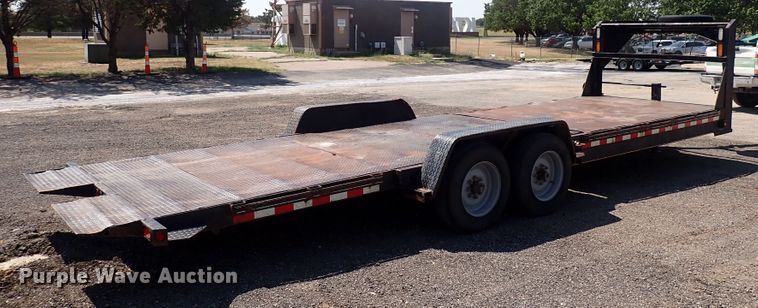 image for item DQ2901 2013 Kaufman  tilt deck equipment trailer