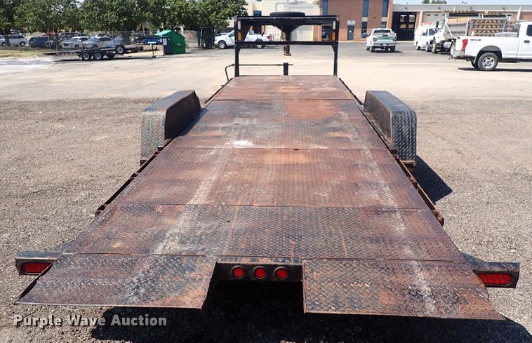 image for item DQ2901 2013 Kaufman  tilt deck equipment trailer