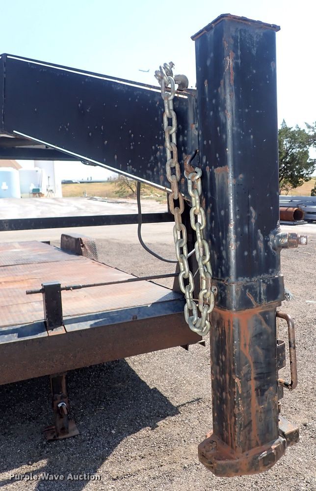 image for item DQ2901 2013 Kaufman  tilt deck equipment trailer