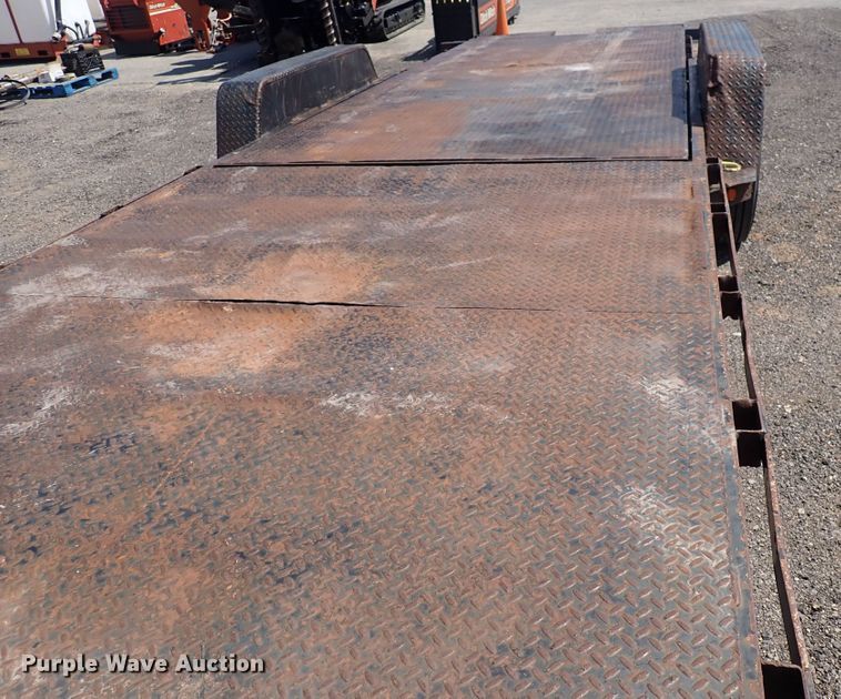 image for item DQ2901 2013 Kaufman  tilt deck equipment trailer