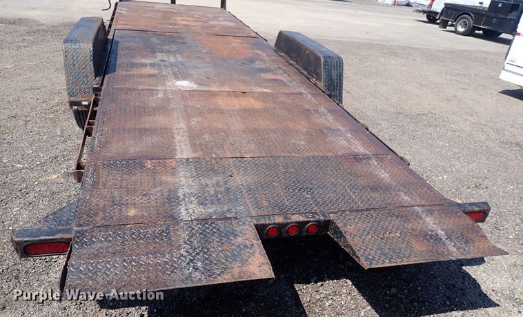 image for item DQ2901 2013 Kaufman  tilt deck equipment trailer