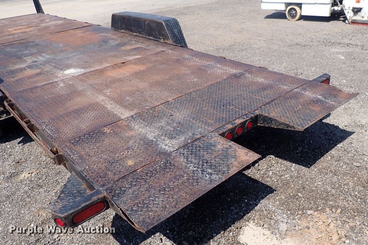 image for item DQ2901 2013 Kaufman  tilt deck equipment trailer