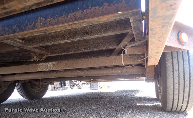 image for item DQ2901 2013 Kaufman  tilt deck equipment trailer