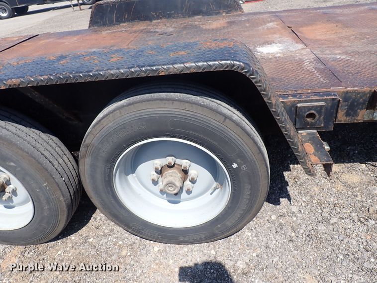 image for item DQ2901 2013 Kaufman  tilt deck equipment trailer