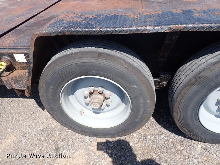 image for item DQ2901 2013 Kaufman  tilt deck equipment trailer