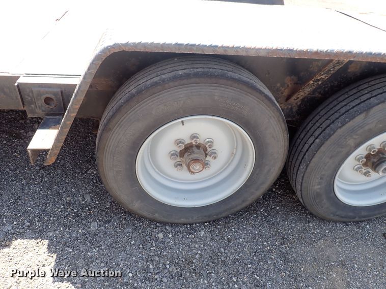 image for item DQ2901 2013 Kaufman  tilt deck equipment trailer