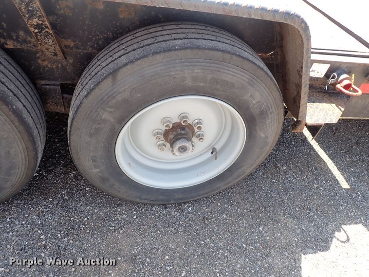 image for item DQ2901 2013 Kaufman  tilt deck equipment trailer