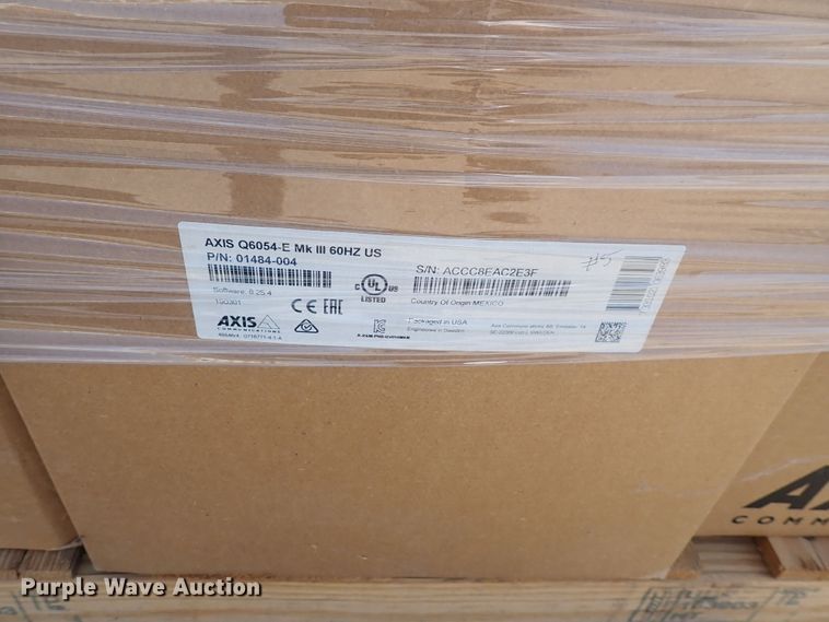 image for item IN9210 Approximately 15 Axis network cameras