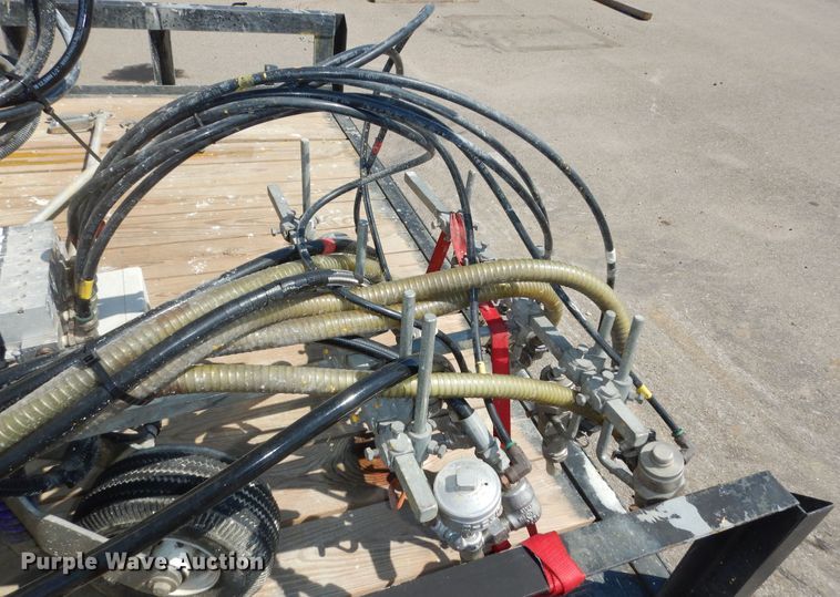 image for item LR9882 EZ-Liner AL-120  paint striper with Jim's utility trailer